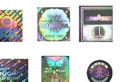 2D Hologram Sticker