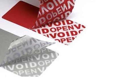Tamper Proof Label Printing